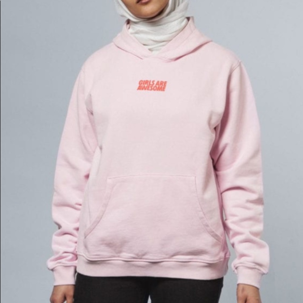 Girls are awesome unisex hoodie